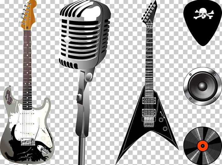 Microphone Musical Instrument Guitar PNG, Clipart, Audio Equipment, Happy Birthday Vector Images, Microphone, Musical Instrument, Musical Instruments Free PNG Download