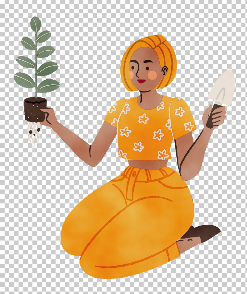 Orange PNG, Clipart, Garden, Lady, Orange, Paint, Planting Free PNG Download