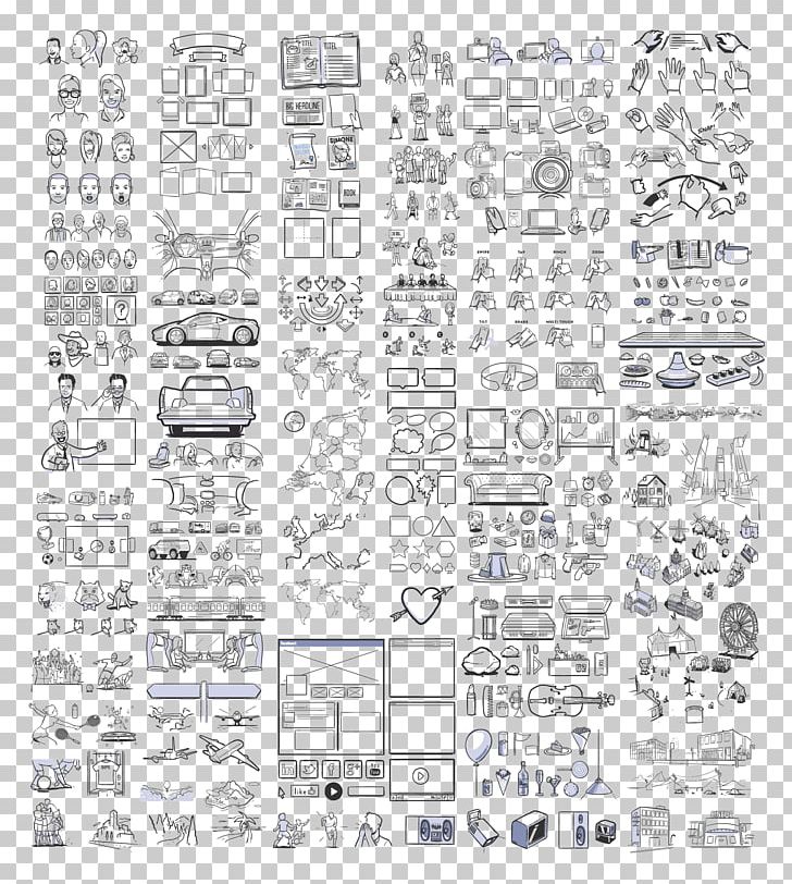 Storyboard Drawing Illustration Illustrator PNG, Clipart, Angle, Area, Art, Black And White, Diagram Free PNG Download