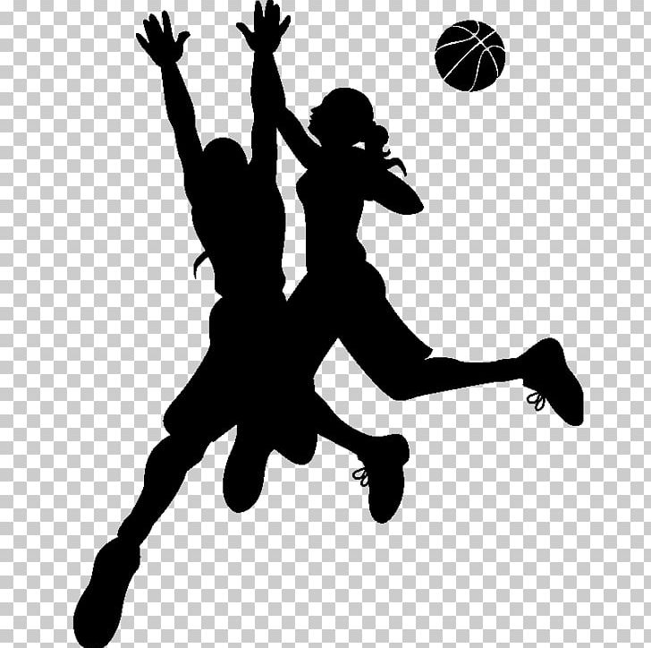 Wall Decal Silhouette Basketball Sport Sticker PNG, Clipart, Animals, Basketball, Basketball Player, Black, Black And White Free PNG Download