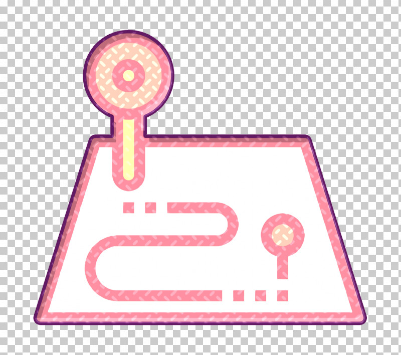 Route Icon Finish Icon Navigation Icon PNG, Clipart, Circle, Finish Icon, Light, Magenta, Navigation Icon Free PNG Download