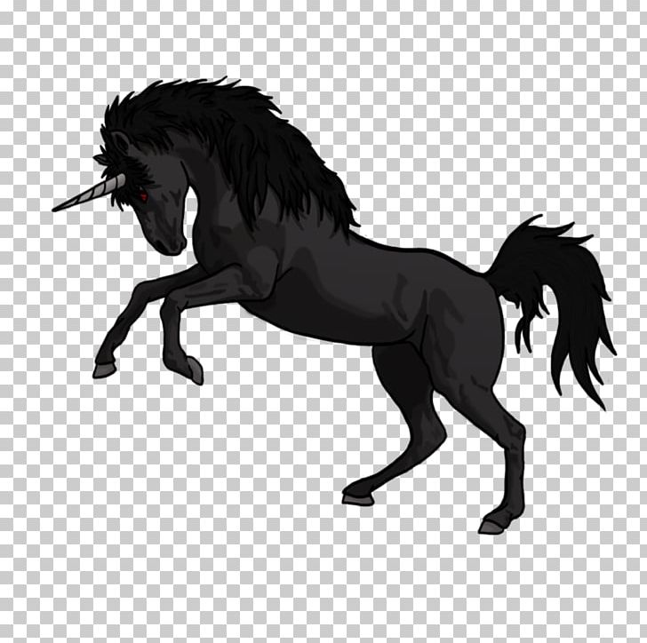 The Black Unicorn Weirdoville PNG, Clipart, Animal Figure, Black And White, Fictional Character, Horse, Horse Tack Free PNG Download