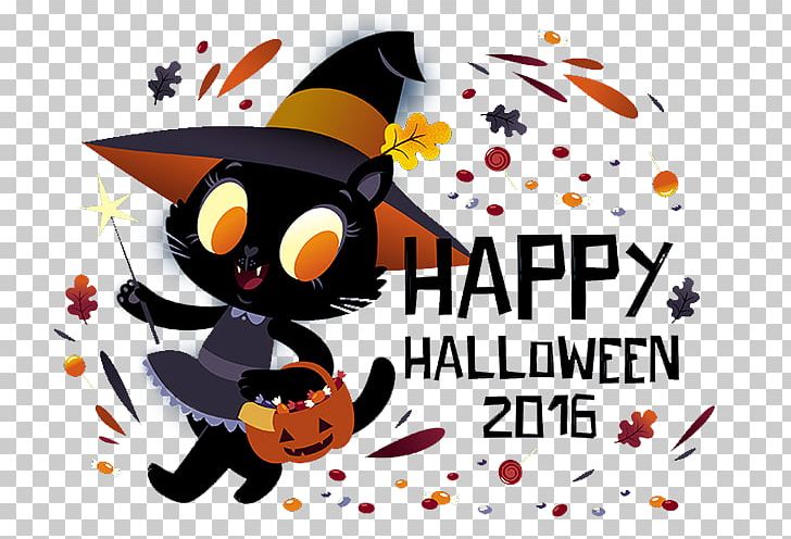 Halloween Black Cat PNG, Clipart, 2016, Art, Background Black, Black, Black Background Free PNG Download