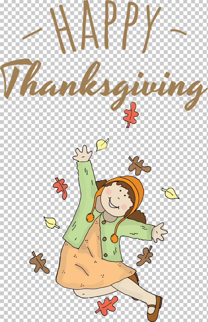 Happy Thanksgiving PNG, Clipart, Behavior, Cartoon, Character, Happiness, Happy Thanksgiving Free PNG Download