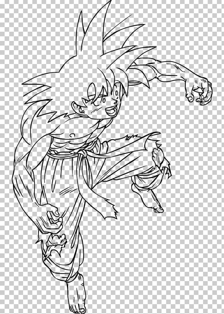 Trunks Gohan Coloring Book Goku Goten PNG, Clipart, Angle, Arm, Artwork, Black, Black And White Free PNG Download