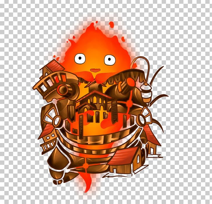 Calcifer Howl's Moving Castle Wizard Howl Ghibli Museum Studio Ghibli PNG, Clipart,  Free PNG Download
