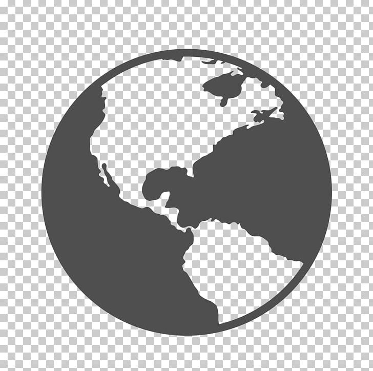 World Map Globe Earth PNG, Clipart, Black And White, Blank Map, Circle, Earth, Earth Icon Free PNG Download