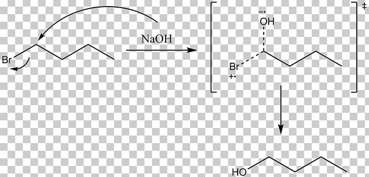 Chemical Reaction Chemistry SN2 Reaction Reagent Triangle PNG, Clipart, Acdchemsketch, Angle, Area, Black And White, Butanethiol Free PNG Download