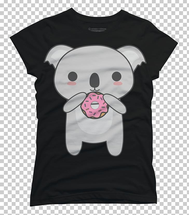 T-shirt Koala Clothing Sleeve PNG, Clipart, Animal, Animals, Black, Black M, Clothing Free PNG Download