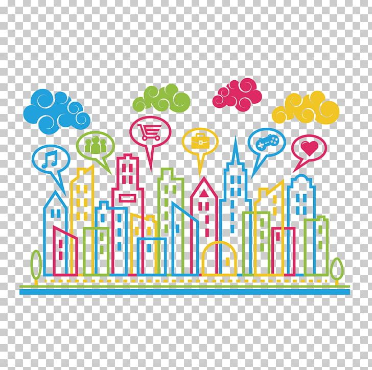 Social Media Icon PNG, Clipart, Art, Building, Cartoon Cloud, Circle, City Free PNG Download