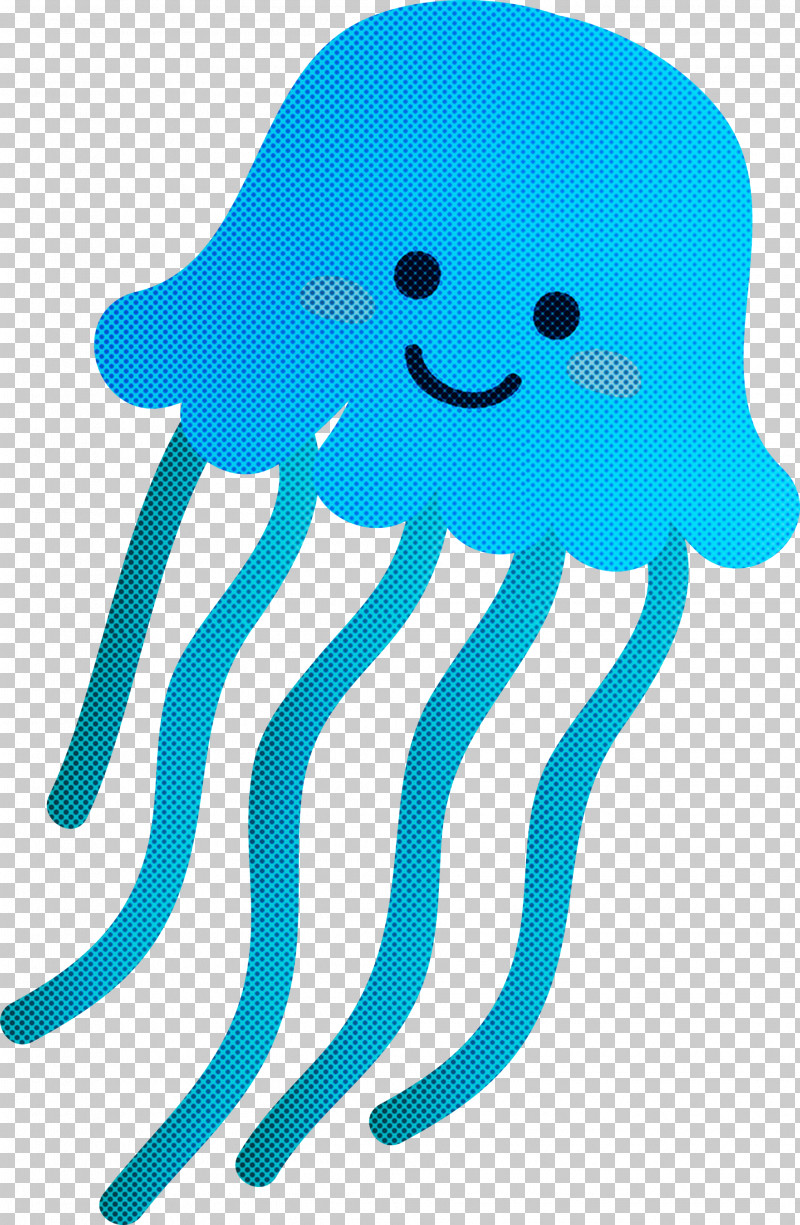Turquoise Octopus Jellyfish PNG, Clipart, Jellyfish, Octopus, Turquoise Free PNG Download