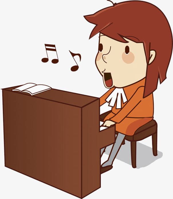The Boy Who Plays The Piano PNG, Clipart, Boy, Boy Clipart, Cartoon, Children, Hand Free PNG Download