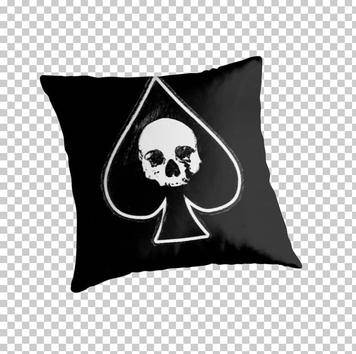 Throw Pillows Cushion Skull Font PNG, Clipart, Black, Black M, Bone, Cushion, Pillow Free PNG Download