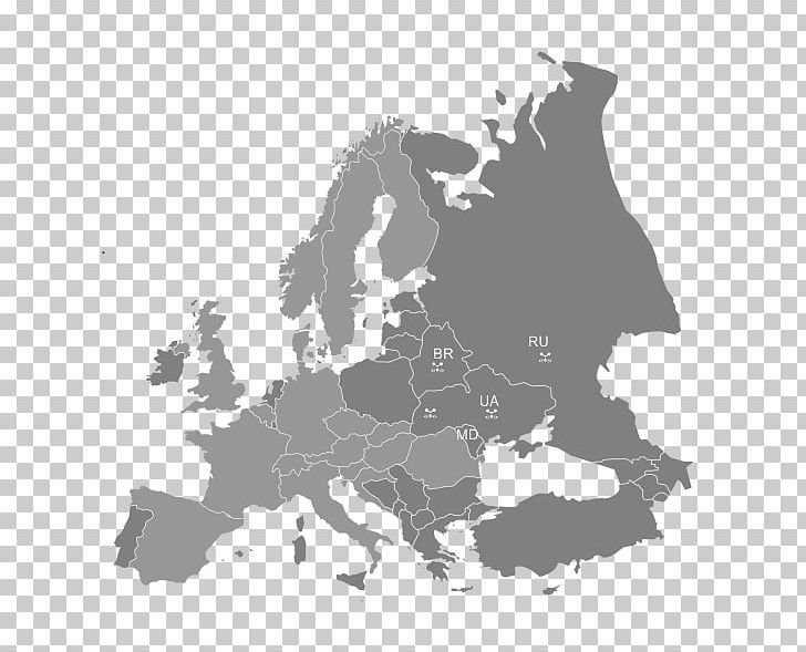 Europe World Map Blank Map PNG, Clipart, Black, Black And White, Blank Map, Border, Country Free PNG Download