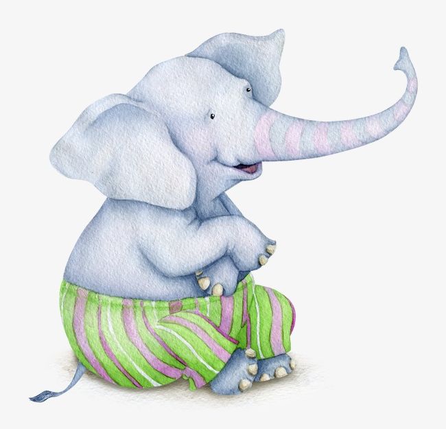 Painted Elephant PNG, Clipart, Animal, Cartoon, Cartoon Elephant, Cute, Cute Elephant Free PNG Download