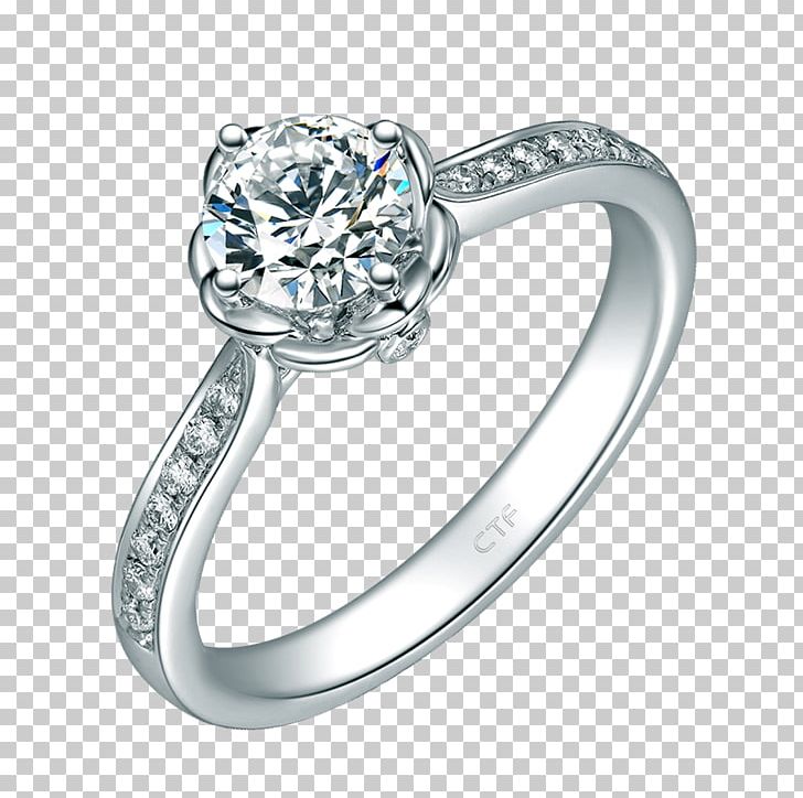 Engagement Ring Chow Tai Fook Jewellery Diamond PNG, Clipart, Body Jewellery, Body Jewelry, Chow Tai Fook, Diamond, Engagement Free PNG Download