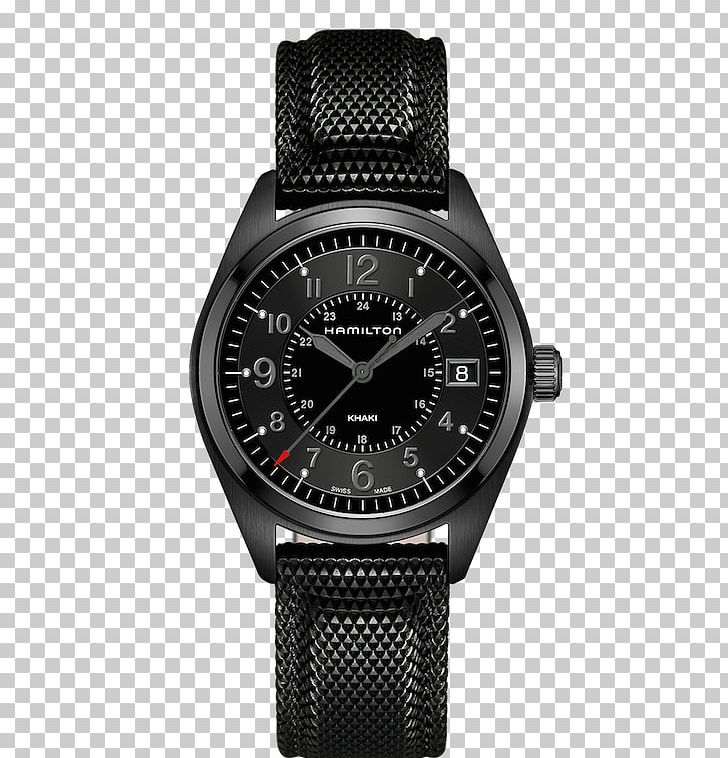 Hamilton Watch Company Hamilton Khaki Field Quartz Watch Strap Automatic Watch PNG, Clipart, Accessories, Automatic Watch, Black, Brand, Chronograph Free PNG Download