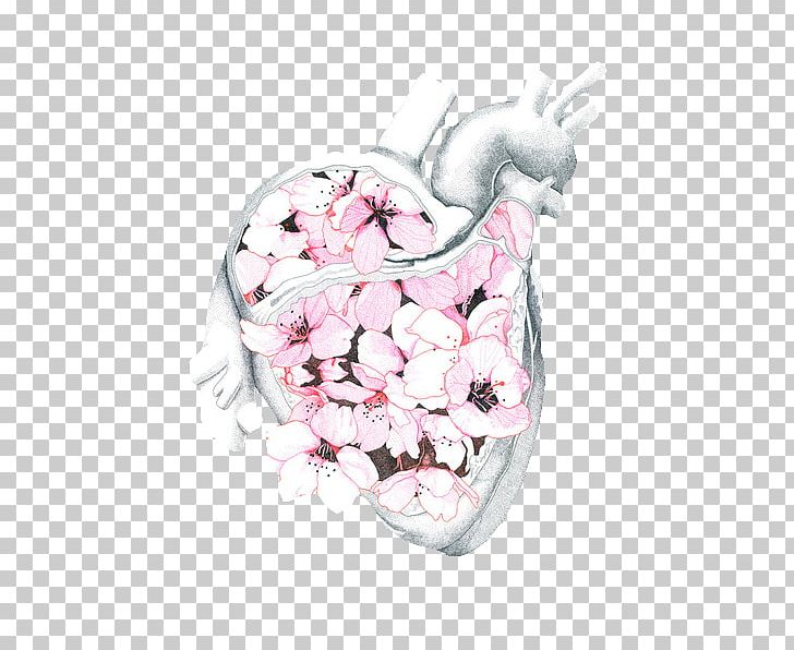Drawing Heart Anatomy PNG, Clipart, Anatomy, Art, Canvas Print, Drawing, Flower Free PNG Download