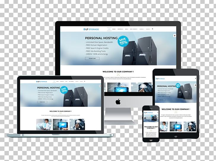 Responsive Web Design Web Template System Joomla PNG, Clipart, Bootstrap, Brand, Business, Communication, Computer Monitor Free PNG Download