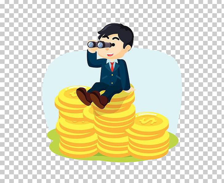 Cartoon Illustration PNG, Clipart, Business Man, Cake, Cake Decorating, Clip Art, Distance Free PNG Download
