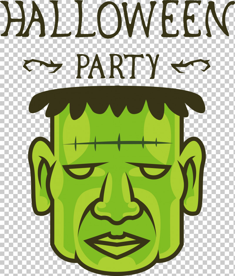 Halloween Party PNG, Clipart, Behavior, Cartoon, Geometry, Green, Halloween Party Free PNG Download