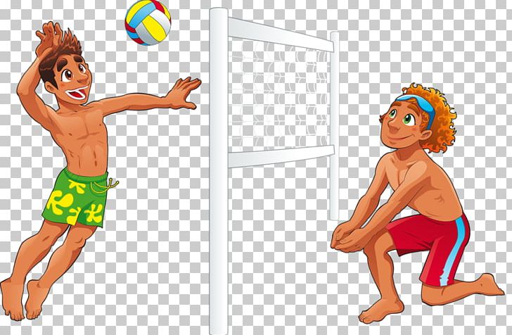 Beach Volleyball PNG, Clipart, Art, Ball, Beach, Boy Cartoon, Boys Free PNG Download