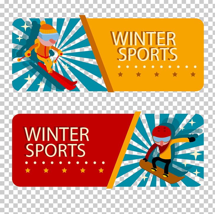 Winter Sport Skiing PNG, Clipart, Banner, Banners Vector, Brand, Color, Color Pencil Free PNG Download
