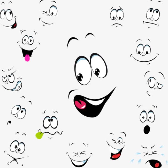 Laughing Face PNG, Clipart, Cartoon, Face Clipart, Hand, Hand Painted ...