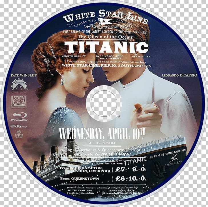 Titanic Blu-ray Disc Film Subtitle 0 PNG, Clipart, 1997, Bluray Disc, Brand, Compact Disc, Dvd Free PNG Download