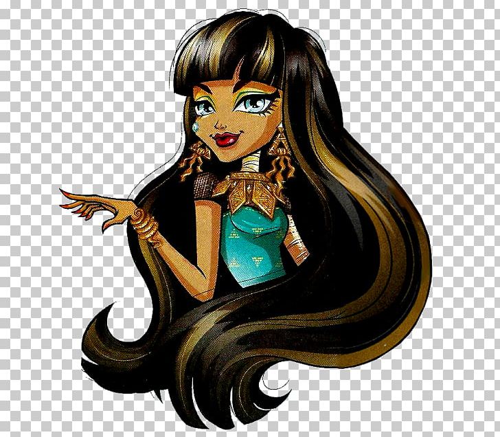 YouTube Monster High Cleo De Nile Ghoul Doll PNG, Clipart, Art, Barbie, Black Hair, Brown Hair, Doll Free PNG Download