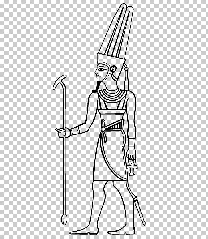 Amun Drawing Line Art Atum PNG, Clipart, Ancient Egypt, Ancient Egyptian Deities, Angle, Arm, Artwork Free PNG Download