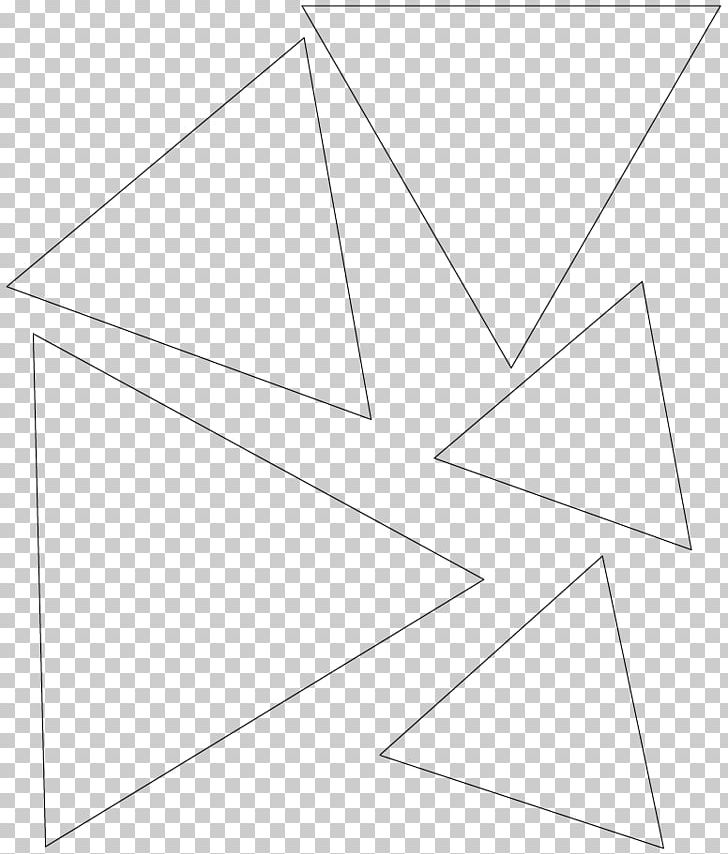 Paper Triangle Point Area PNG, Clipart, Angle, Area, Art, Black, Black And White Free PNG Download