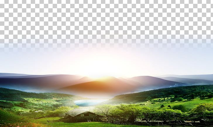 Morning Dawn Sunrise Day PNG, Clipart, Atmosphere, Computer Wallpaper, Ecoregion, Energy, Grass Free PNG Download