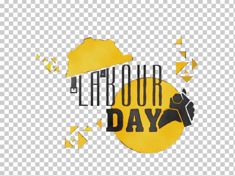 Logo Yellow Font PNG, Clipart, Labor Day, Labour Day, Logo, Paint, Watercolor Free PNG Download