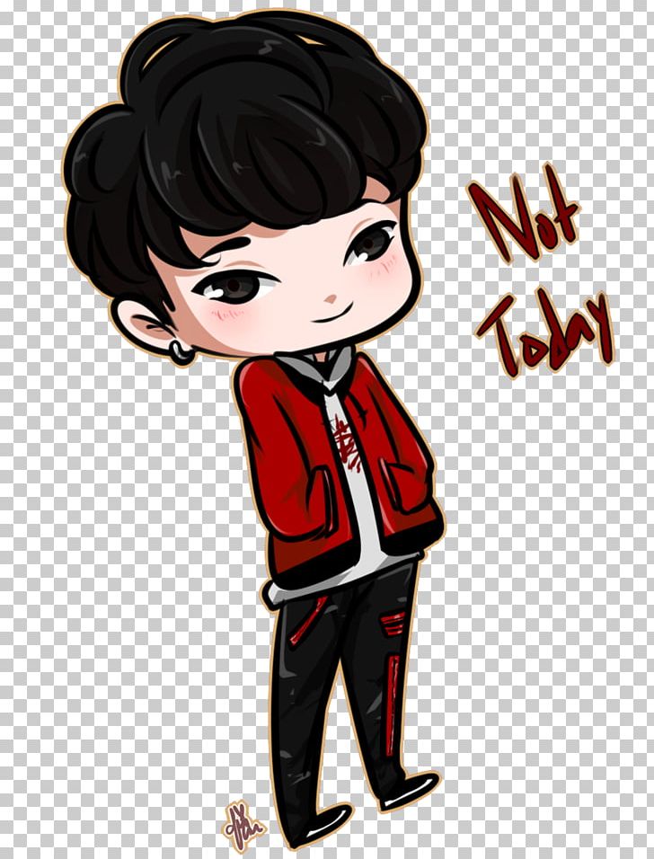 BTS Not Today Drawing K-pop Clothing PNG, Clipart, Anime, Art, Black Hair, Boy, Brown Hair Free PNG Download