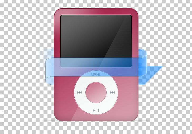 IPod Multimedia MP3 Players Product Design PNG, Clipart, Electronics, Ipod, Magenta, Media Player, Mp3 Free PNG Download