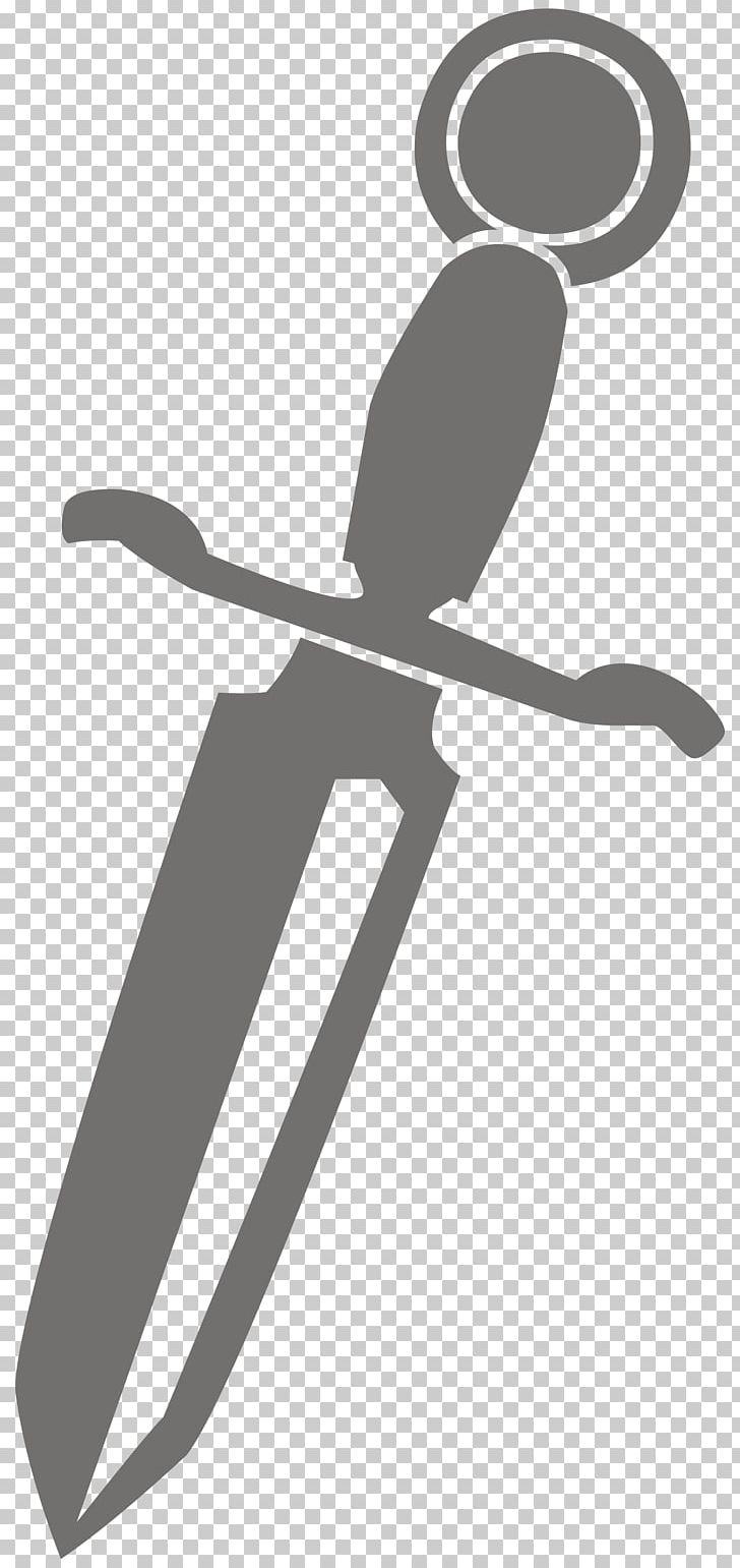 Knife Dagger PNG, Clipart, Angle, Black And White, Dagger, Drawing, Hanwei Free PNG Download