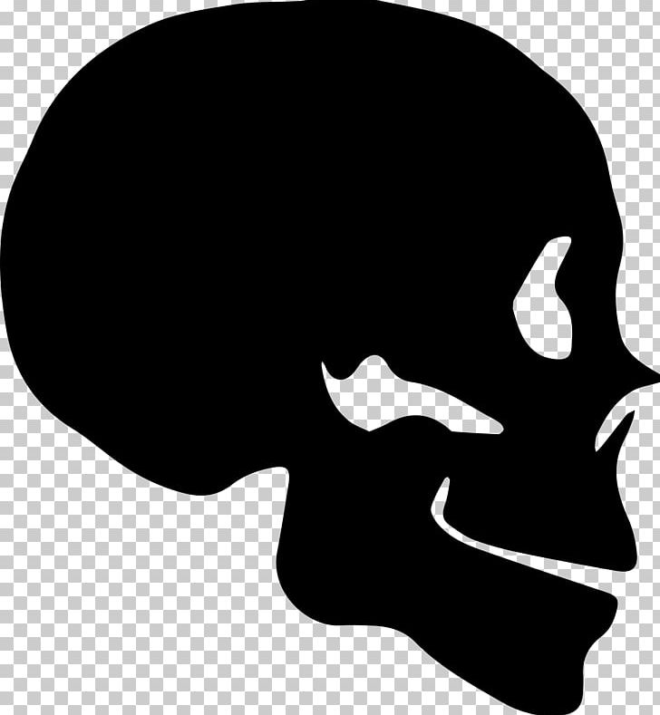 Skull YouTube Silhouette PNG, Clipart, Black, Black And White, Bone, Download, Encapsulated Postscript Free PNG Download