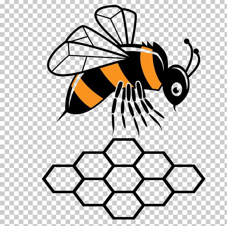 Honey Bee Butterfly Insect PNG, Clipart, Adobe Illustrator, Area, Artwork, Balloon Cartoon, Bee Free PNG Download