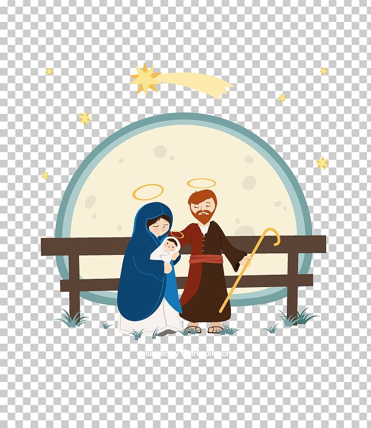 Nativity Of Jesus Cartoon Illustration PNG, Clipart, Angel, Angels, Angel Wing, Angel Wings, Art Free PNG Download