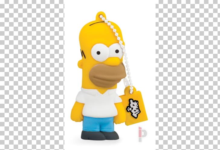 Homer Simpson Bart Simpson The Simpsons: Tapped Out Lisa Simpson USB Flash Drives PNG, Clipart, Bart Simpson, Bird, Cartoon, Computer, Data Storage Free PNG Download