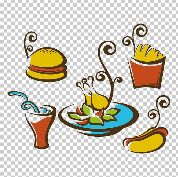 Hamburger French Fries Hot Dog Fast Food PNG, Clipart, Area, Artwork, Burger, Cartoon, Cartoon Fries Free PNG Download