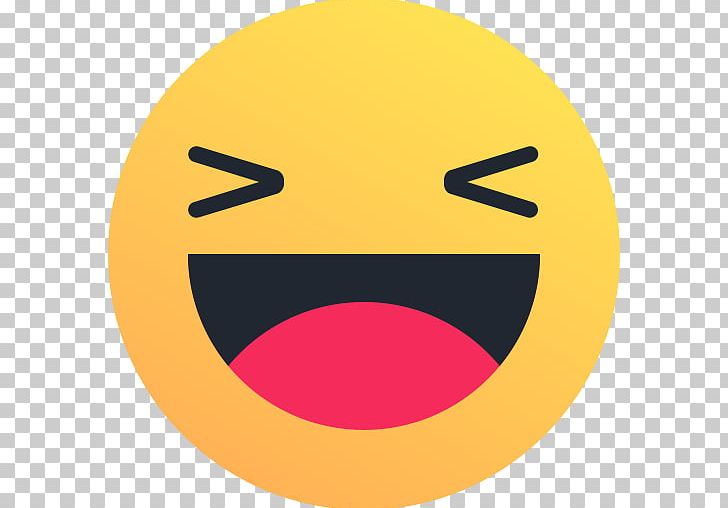 type laughing face for facebook