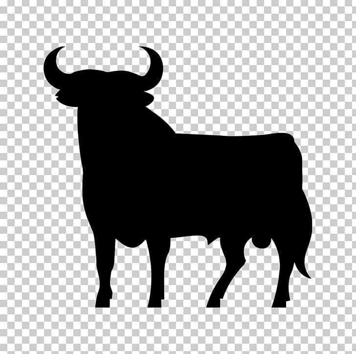 Spanish Fighting Bull Osborne Bull Sticker PNG, Clipart, Animals, Aurochs, Black And White, Bull, Cattle Free PNG Download