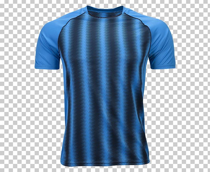 T-shirt Shoulder Sleeve Jersey PNG, Clipart, Active Shirt, Blue, Cobalt Blue, Electric Blue, Jersey Free PNG Download