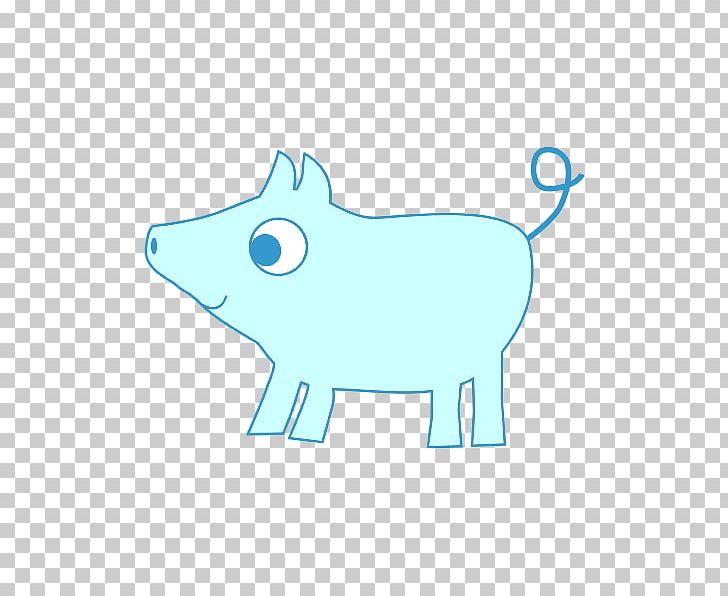 Canidae Pig Design Illustration PNG, Clipart, Animal, Animal Figure, Animals, Area, Blue Free PNG Download