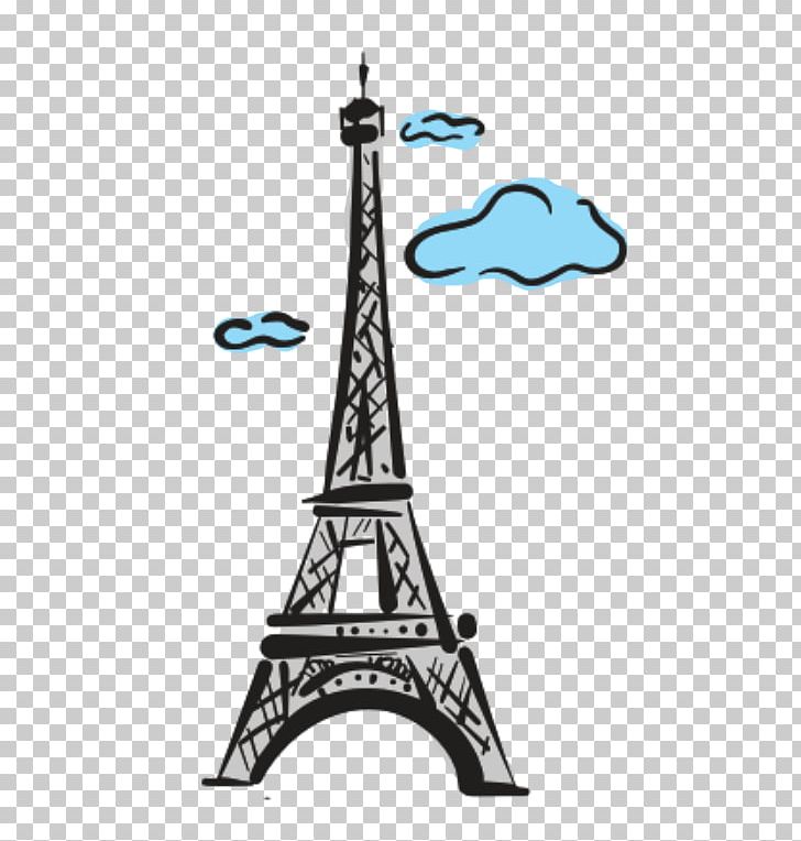 Eiffel Tower Landmark Wall Decal PNG, Clipart, Black And White, Computer Icons, Desktop Wallpaper, Drawing, Eiffel Tower Free PNG Download