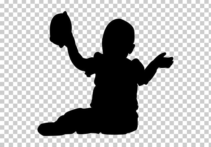 Silhouette Child Infant PNG, Clipart, Animals, Arm, Black And White, Child, Crawling Free PNG Download