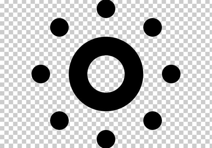Circled Dot Computer Icons Symbol PNG, Clipart, Black, Black And White, Button, Circle, Circled Dot Free PNG Download