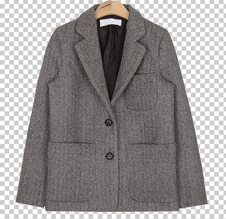 Overcoat Wool Grey PNG, Clipart, Blazer, Button, Coat, Grey, Herringbone Free PNG Download